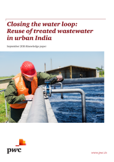 Closing the water loop: reuse of treated wastewater in urban India